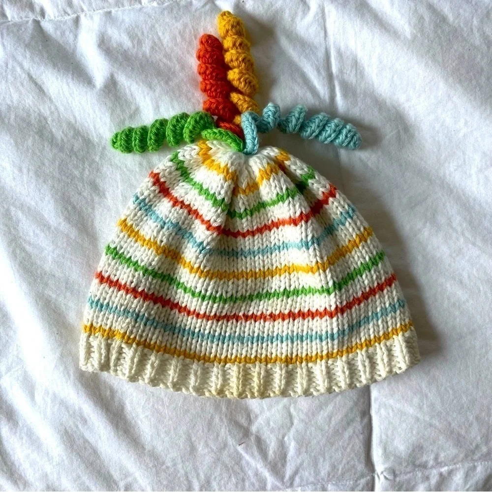 Knit Baby Hat size 6M